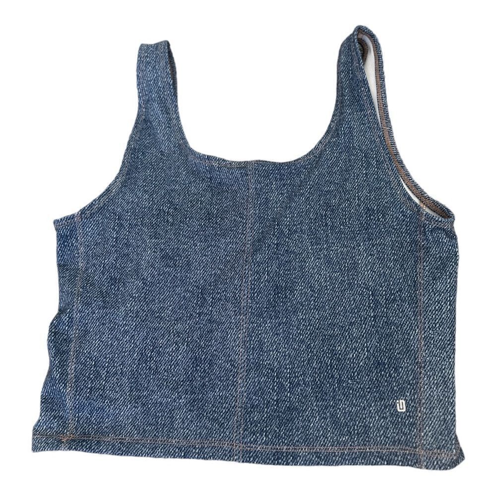 Ideology - Denim Color Crop Tank Top (NWOT) - Picture 4 of 8